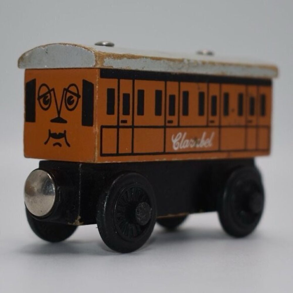 Friends Vintage Train Clarabel Passenger Coach Wooden Railway 1999